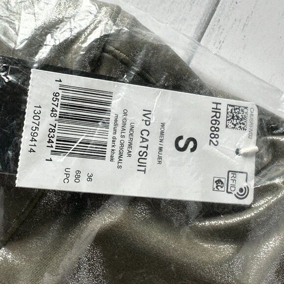 IVY Park Beyoncé x Adidas V-Neck Metallic Catsuit Sz S - Picture 6 of 9